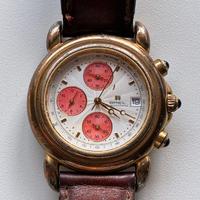 Breil cronografo vintage anni 90 quadrante rosa