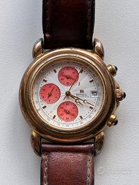 Breil cronografo vintage anni 90 quadrante rosa