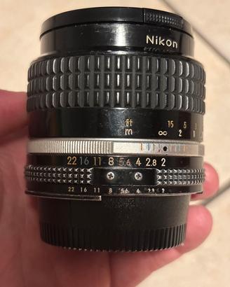 Nikon Nikkor 35mm f/2 AI/AI-S – ottica vintage