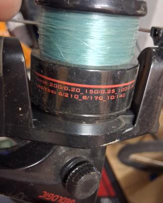 canne da pesca e attrezzatura