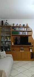 Parete attrezzata in rovere