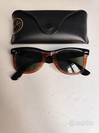 Ray-Ban Wayfarer B&L - Nero e Havana - Made in USA