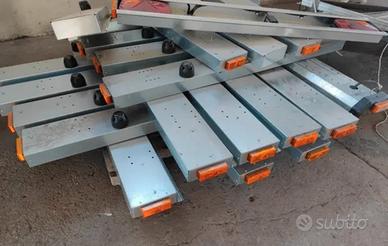 BARRA POSTERIORE FANALI FARI RIMORCHIO CARRELLO 
