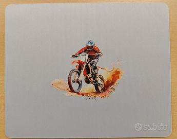 Tappetino Tappeto mouse 22x18 cm 3 mm stampa Moto