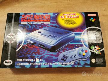 Super Nintendo 16 bit versione PAL