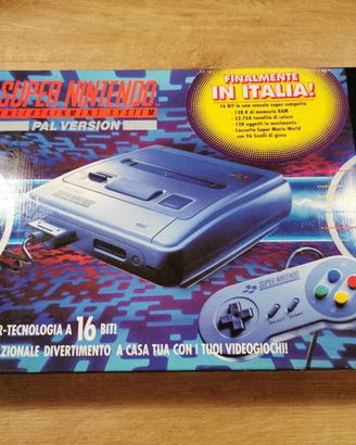 Super Nintendo 16 bit versione PAL