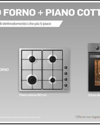 Piano cottura CANDY inox cm6plx