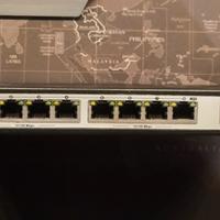 Switch 8 Porte PoE Ethernet Eurotek