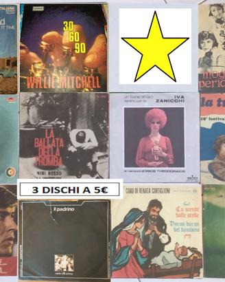 Vinile 45: 3 dischi a scelta in Promo vedi lista