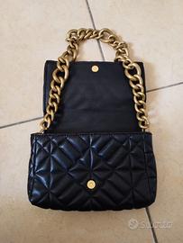 Borsa Zara Ecopelle Nera