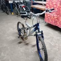 mountabike con ammortizzatore centrale