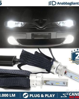 Kit Lampadine LED H1 Alfa Romeo 146 CANBUS 6500K