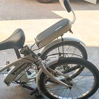 bici pieghevole Maver con borsa