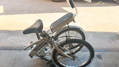 bici pieghevole Maver con borsa