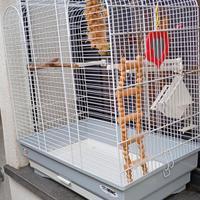 gabbia per uccelli 50x30xH 65 