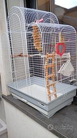 gabbia per uccelli 50x30xH 65 
