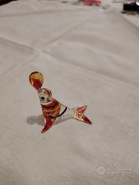 Foca con palle vetro di murano