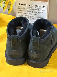 Stivali da neve UGG CLASSIC ULTRA MINI Nero 38
