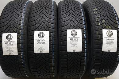 4 GOMME 205 60 18 BRIDGESTONE A61053