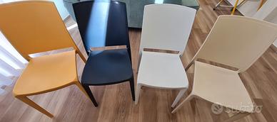 sedie in polipropilene 