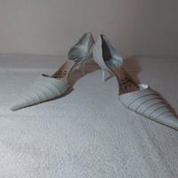 Scarpe Donna, Pelle, Bianco, Numero 38