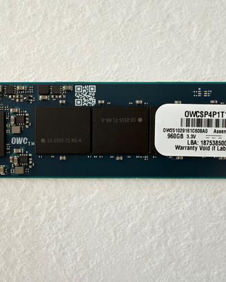 OWC aggiornamento MacBook Pro Aura Pro X2 SSD 1TB