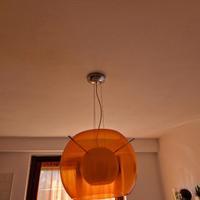 Lampadario moderno arancione