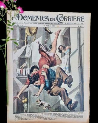 La Domenica del Corriere 17 febbraio 1957 Cortina