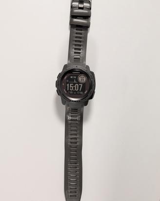 Orologio smart garmin instinct solar grigio