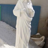 STATUA CUORE DI GESU' IN CEMENTO CM 83