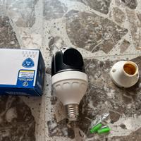 Telecamera WiFi 360° a Lampadina Jortan - Full HD