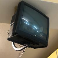 TV a tubo catodico 25" + supporti Prof. a Soffito