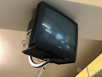 TV a tubo catodico 25" + supporti Prof. a Soffito