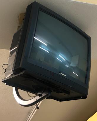 TV a tubo catodico 25" + supporti Prof. a Soffito