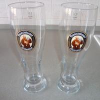 Coppia bicchieri da birra Franziskaner