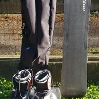 tavola Rossignol +scarponi originali come nuuovi