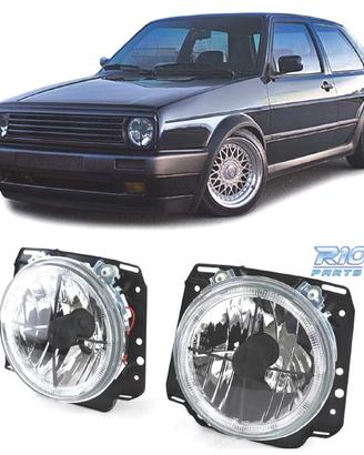 FARI VOLKSWAGEN VW GOLF MK2 83-91 ANGEL EYES FONDO