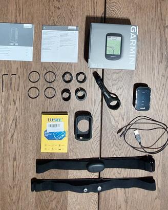 Garmin Edge 530 + fascia cardio + accessori