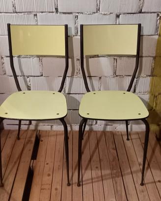 sedie formica anni 60