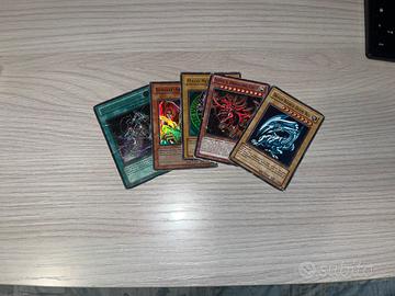 5 carte (usate) YU-GI-OH