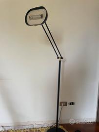 Lampada da terra alogena vintage