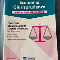 Alpha test economia giurisprudenza