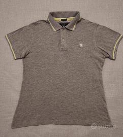 Polo William Wilson taglia XS grigio cotone 