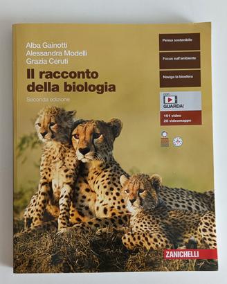 Libro " Il racconto della biologia "