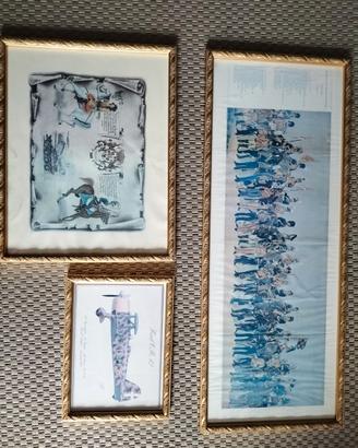 Stampe militari incorniciate