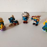 Puffi Vintage Schleich Peyo Figure Lotto Bundle