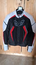 Giacca moto Mtech estiva traforata con paraschiena