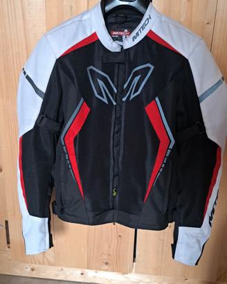 Giacca moto Mtech estiva traforata con paraschiena