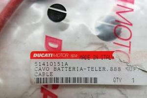 Cablaggio Cavo Batteria-teler. per Ducati 888