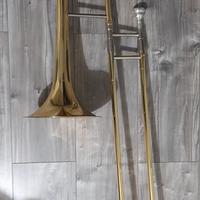 Trombone tenore in Sib in ottone(usato 2 mesi)